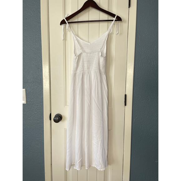 Miken Swim Smocked Midi Dress - Picture 5 of 9